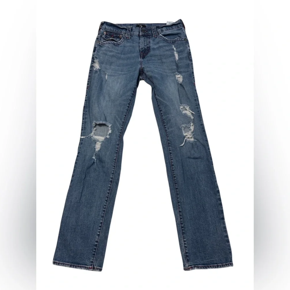 True Religion Men's Geno Relaxed Slim Jeans